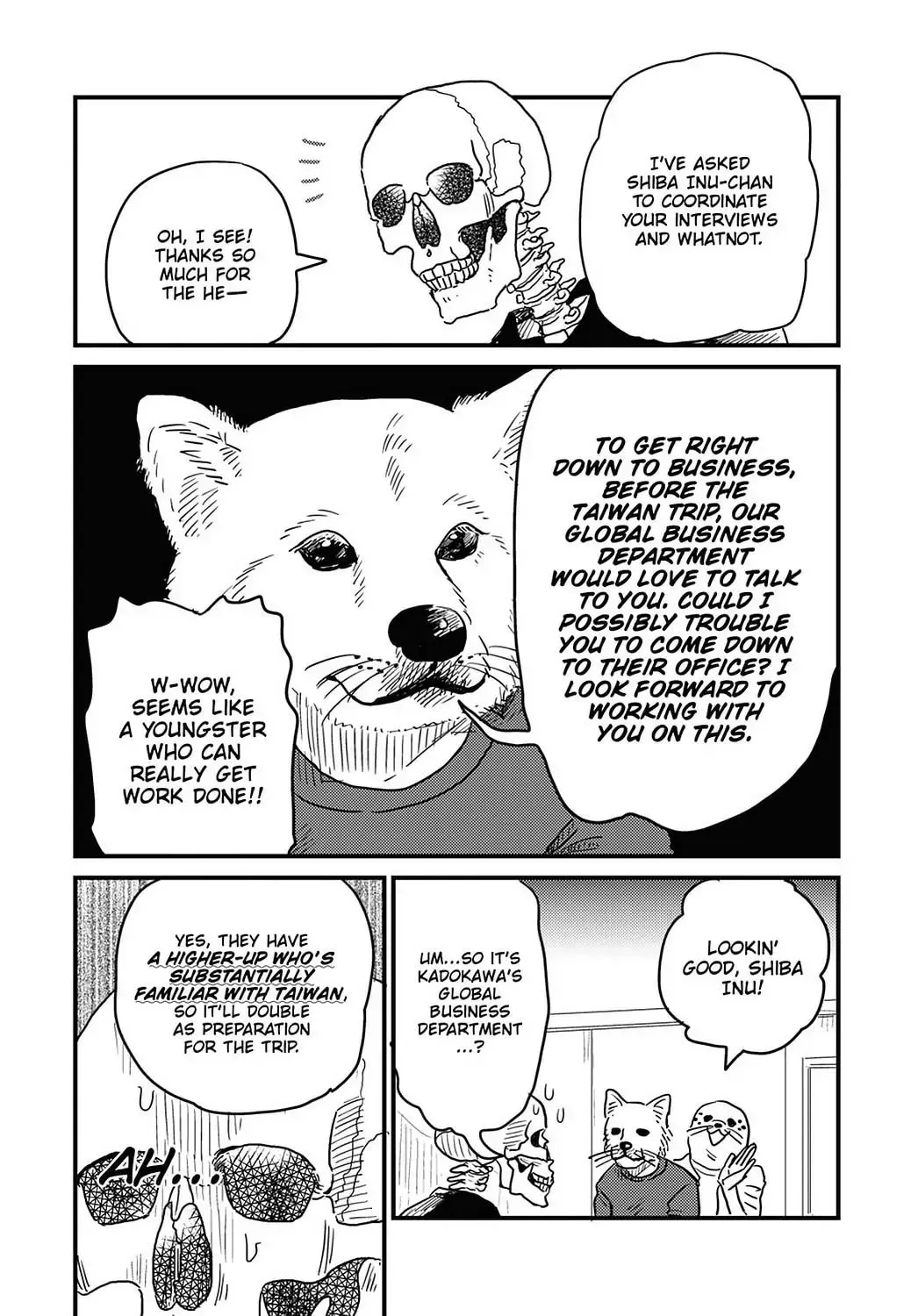 Gaikotsu Shotenin Honda-san Chapter 23 page 3 - 