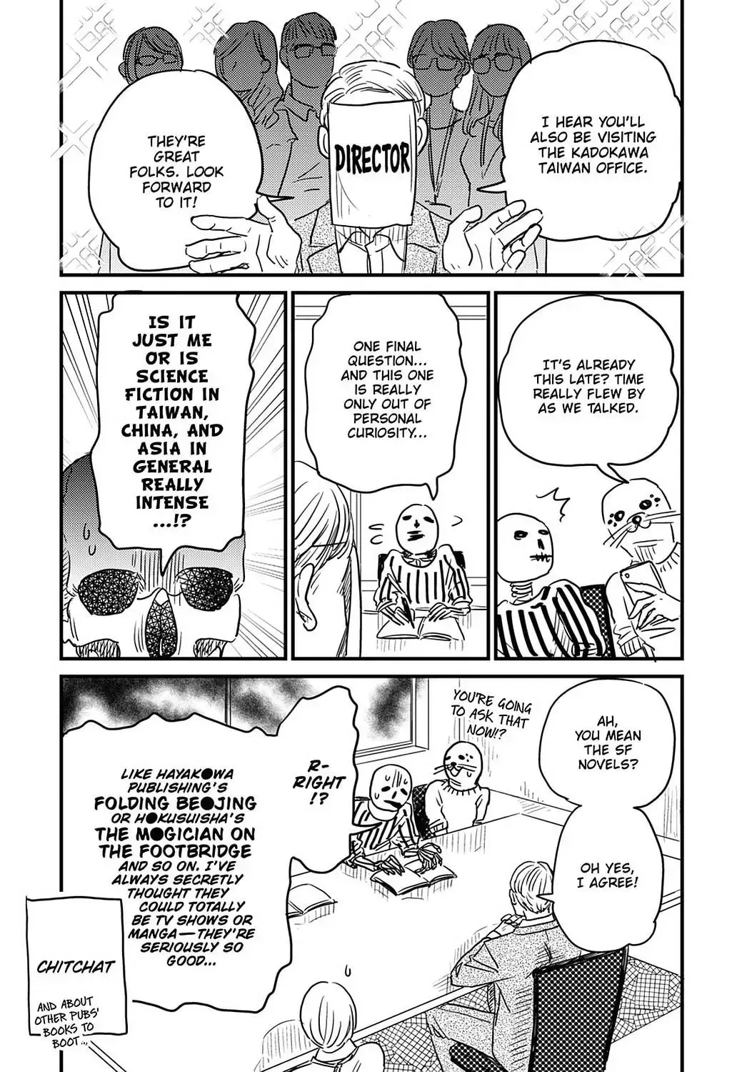 Gaikotsu Shotenin Honda-san Chapter 23 page 9 - 