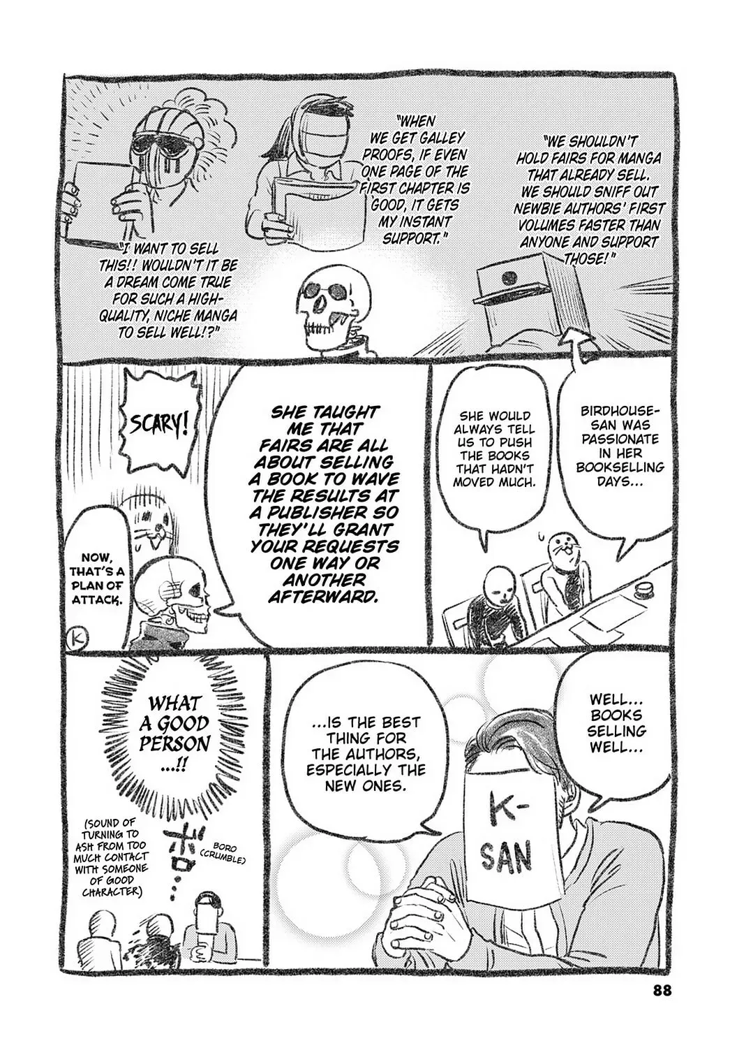 Gaikotsu Shotenin Honda-san Chapter 24.2 page 4 - 