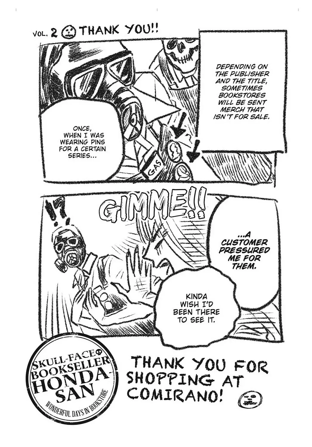 Gaikotsu Shotenin Honda-san Chapter 24.3 page 17 - 
