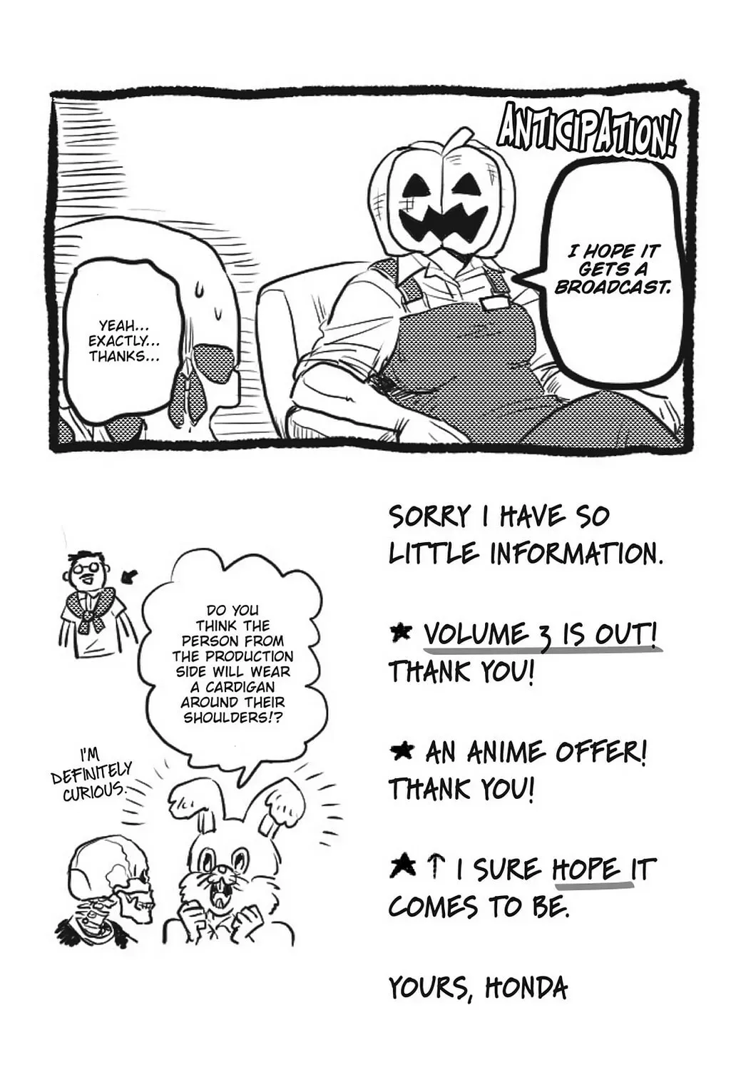 Gaikotsu Shotenin Honda-san Chapter 24.3 page 57 - 