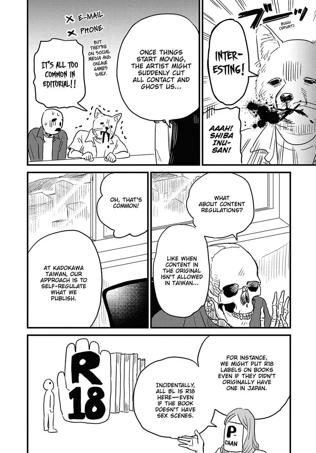 Gaikotsu Shotenin Honda-san Chapter 24 page 8 - 
