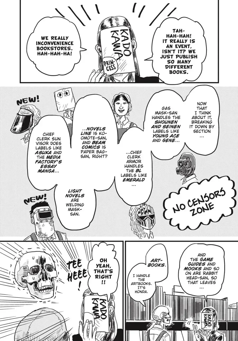 Gaikotsu Shotenin Honda-san Chapter 5 page 14 - 