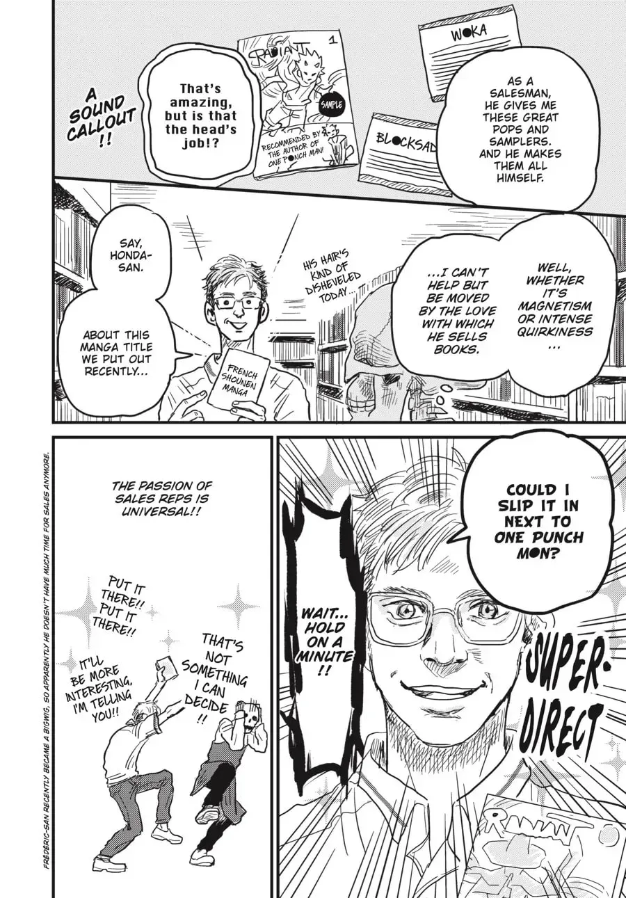 Gaikotsu Shotenin Honda-san Chapter 5 page 18 - 