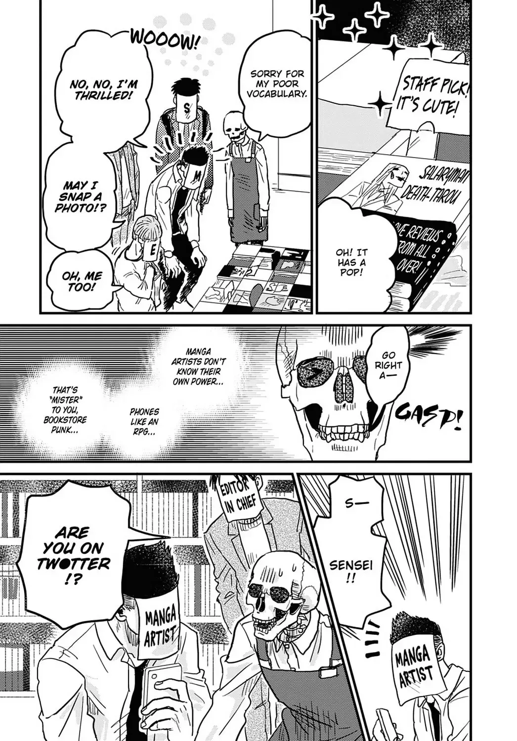 Gaikotsu Shotenin Honda-san Chapter 8 page 12 - 