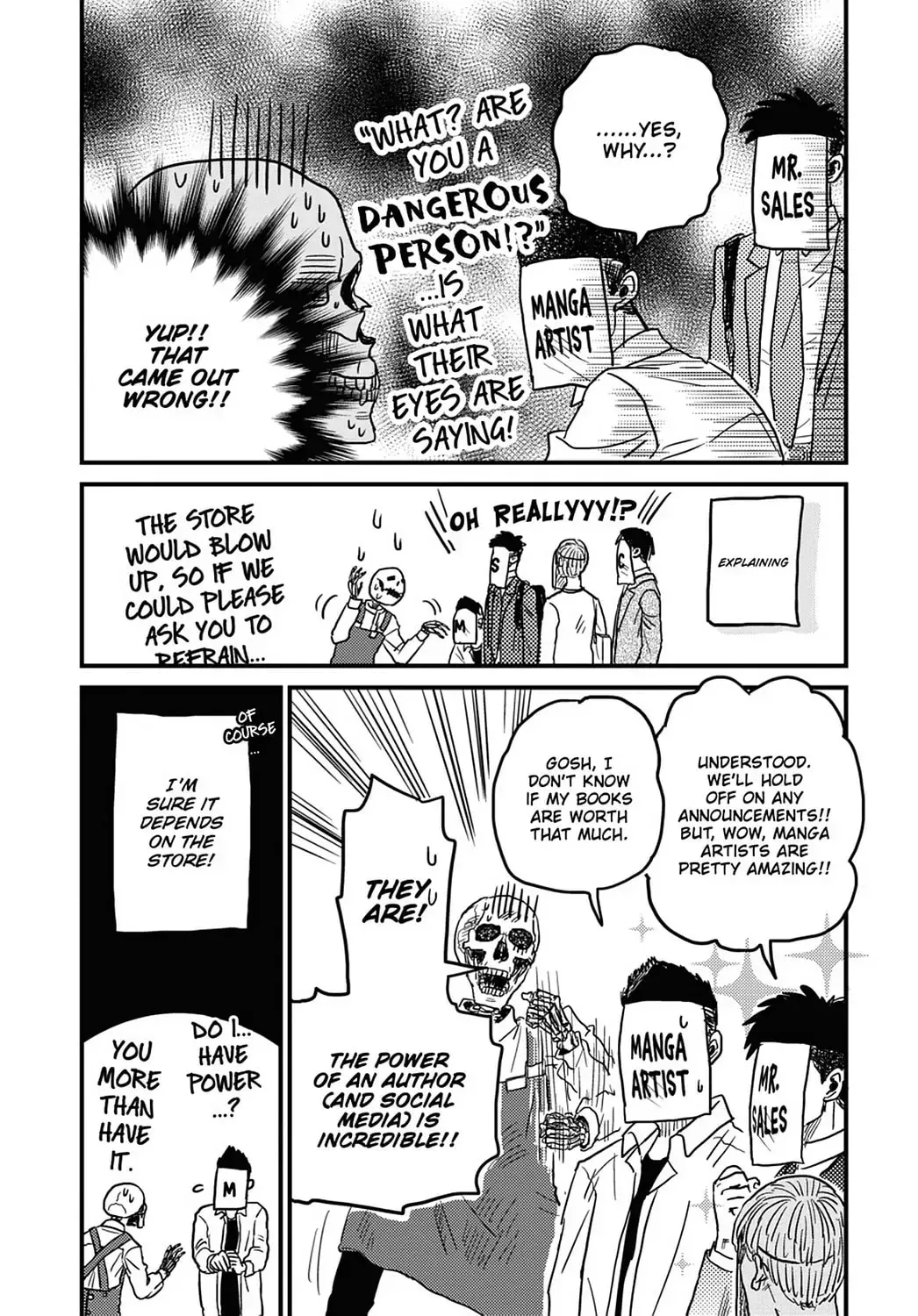 Gaikotsu Shotenin Honda-san Chapter 8 page 13 - 