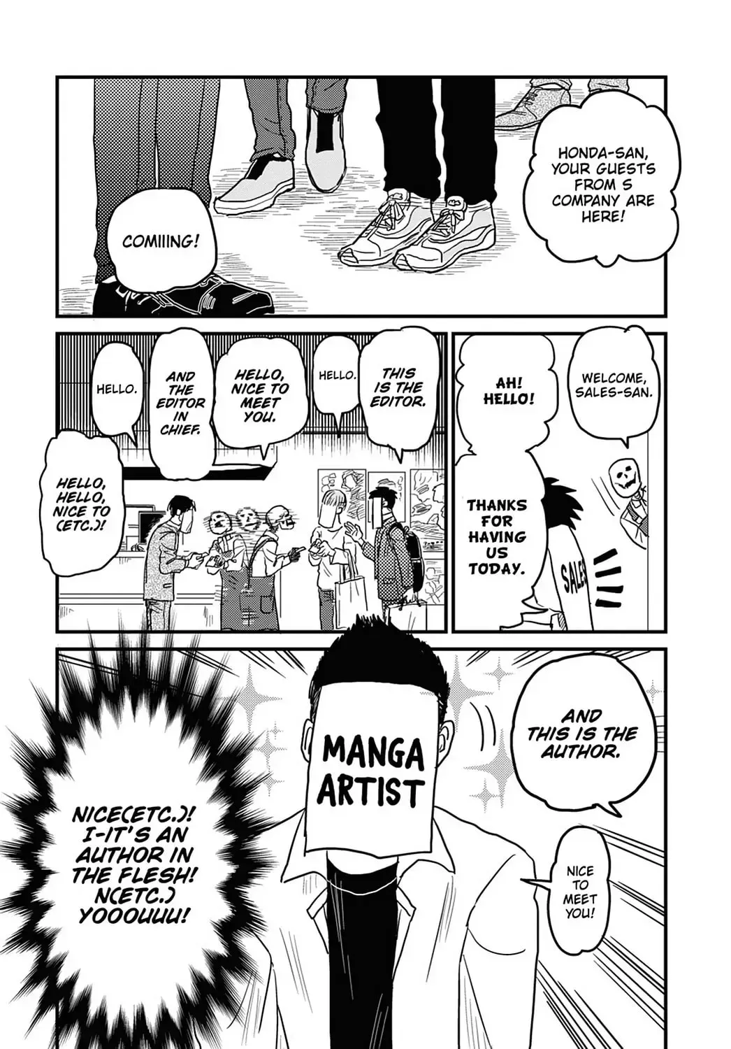 Gaikotsu Shotenin Honda-san Chapter 8 page 4 - 