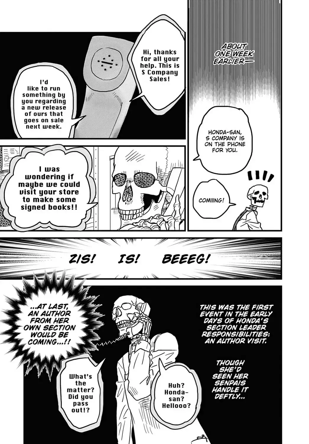 Gaikotsu Shotenin Honda-san Chapter 8 page 6 - 