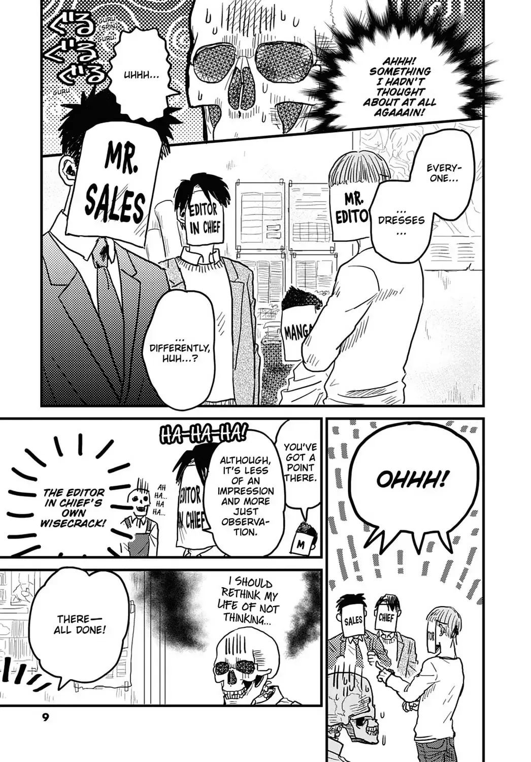 Gaikotsu Shotenin Honda-san Chapter 8 page 10 - 
