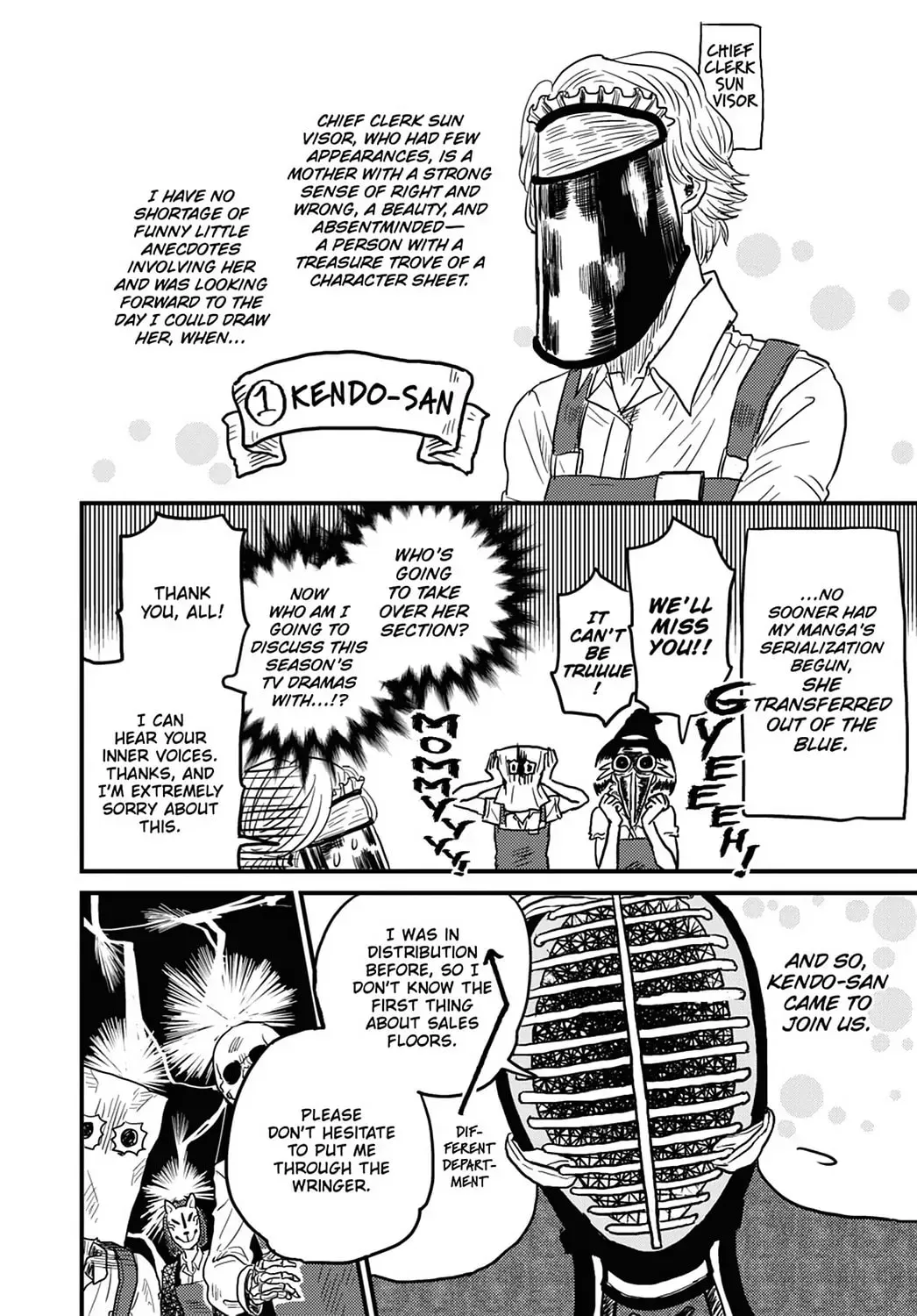 Gaikotsu Shotenin Honda-san Chapter 9 page 2 - 
