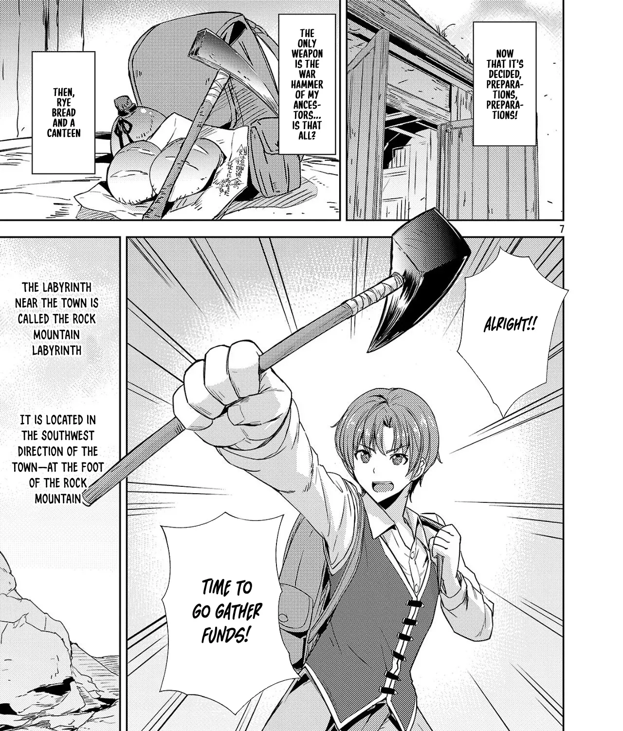 Gakeppuchi Kizoku no Ikinokori Senryaku Chapter 1 page 13 - 