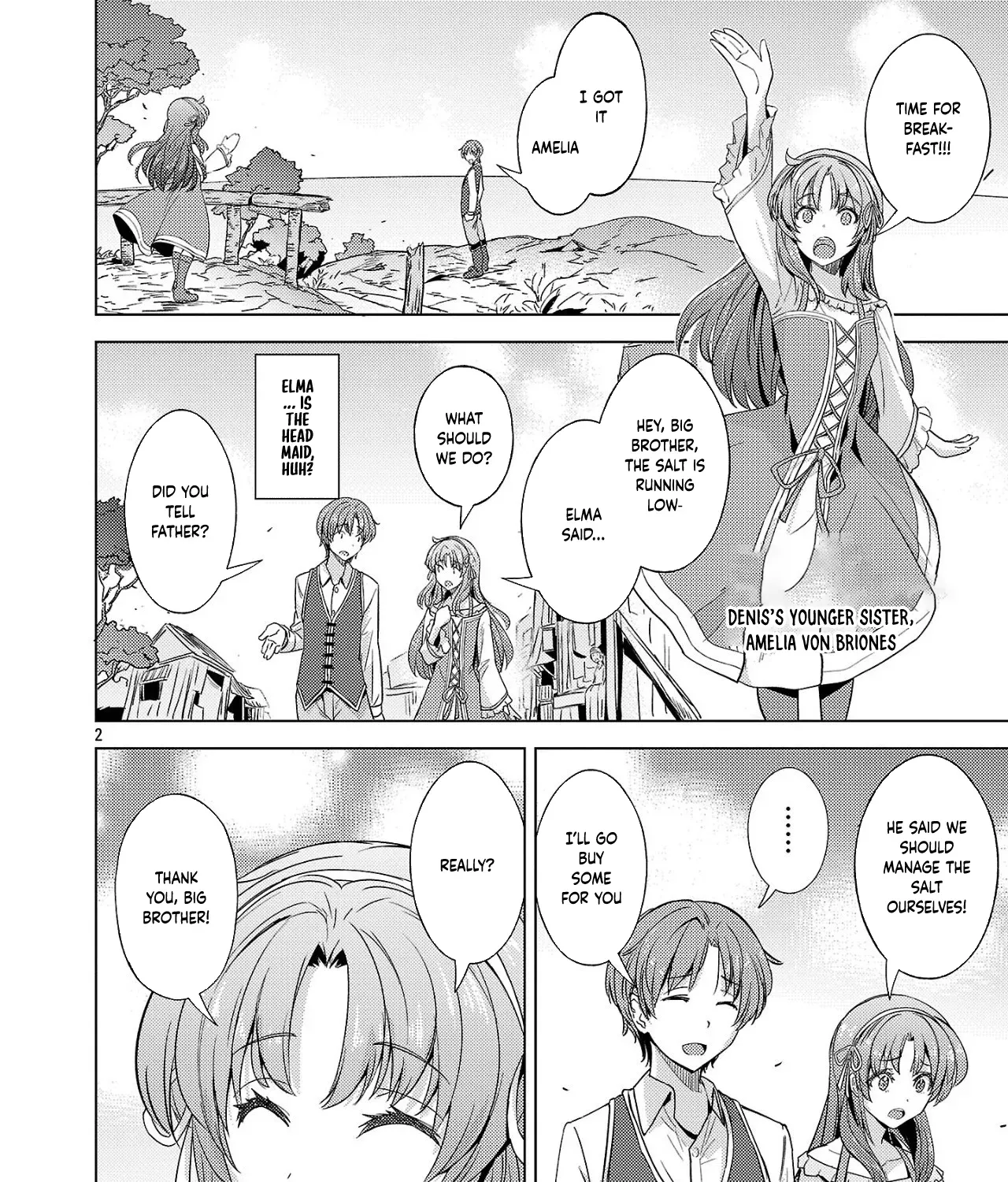 Gakeppuchi Kizoku no Ikinokori Senryaku Chapter 1 page 3 - 