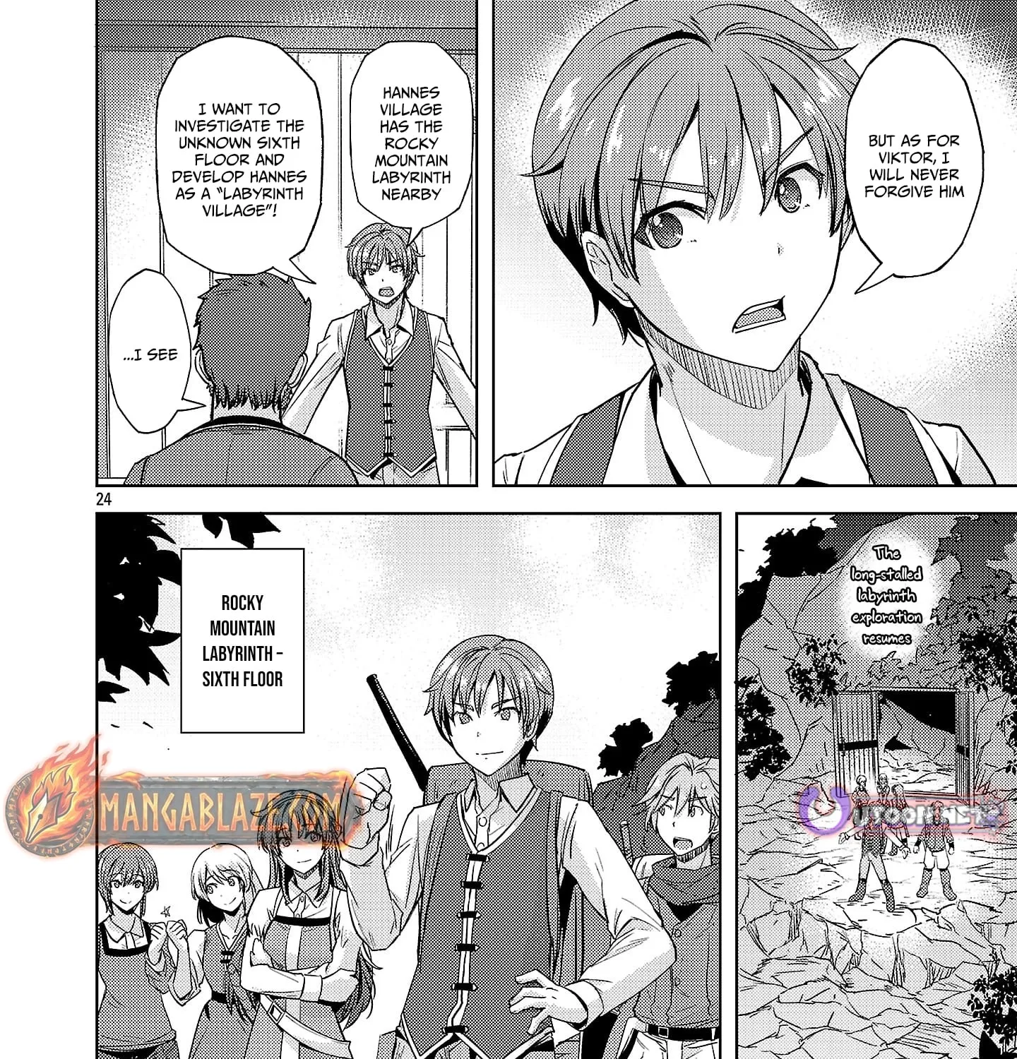 Gakeppuchi Kizoku no Ikinokori Senryaku Chapter 10 page 48 - 