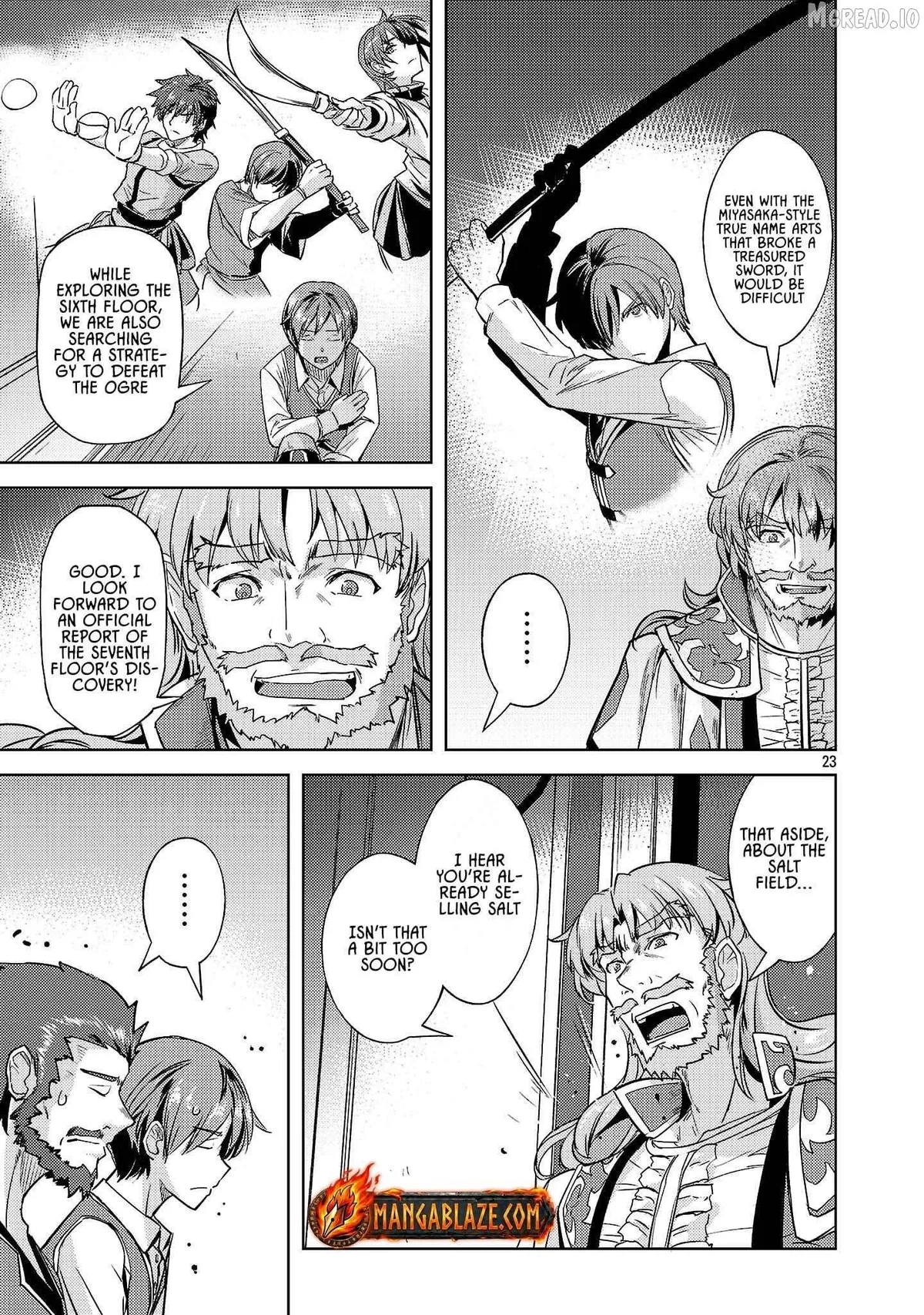 Gakeppuchi Kizoku no Ikinokori Senryaku Chapter 14 page 23 - 
