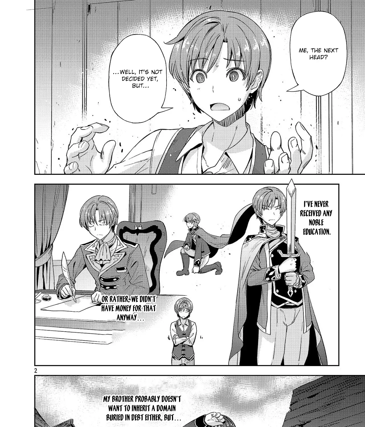 Gakeppuchi Kizoku no Ikinokori Senryaku Chapter 4 page 3 - 