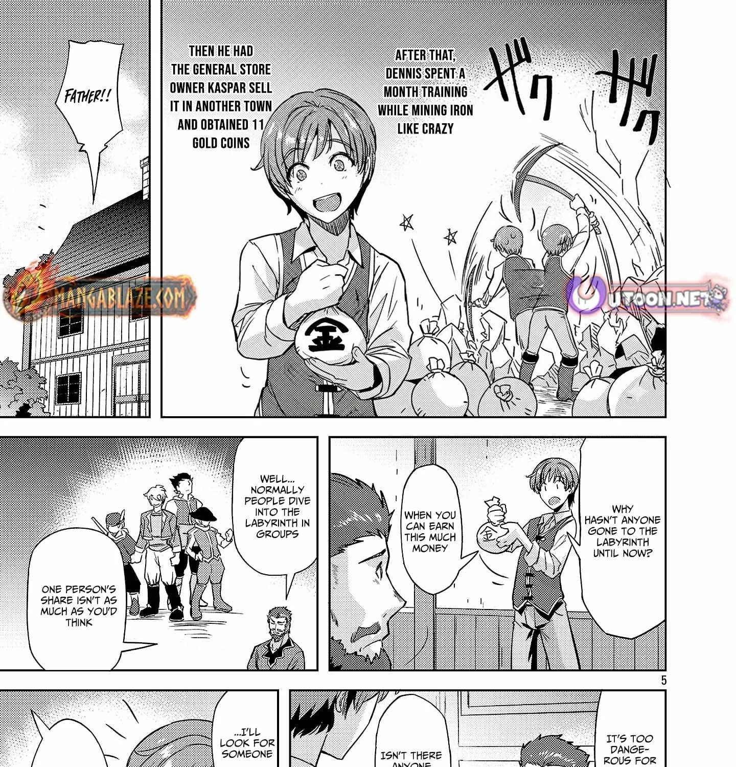 Gakeppuchi Kizoku no Ikinokori Senryaku Chapter 6 page 10 - 