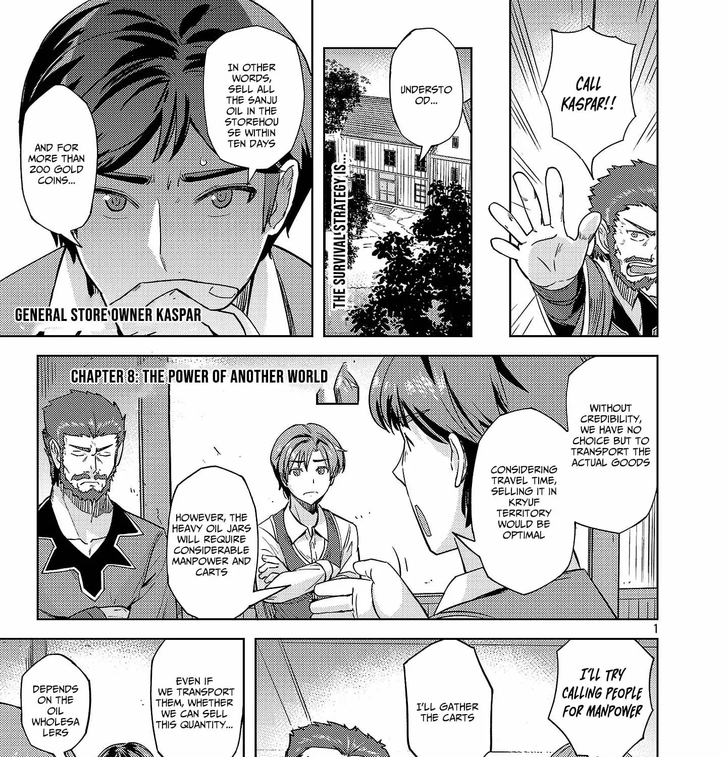 Gakeppuchi Kizoku no Ikinokori Senryaku Chapter 8 page 2 - 