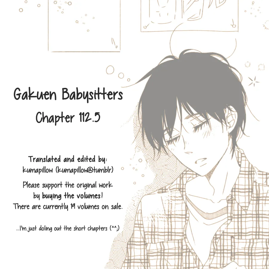 Gakuen Babysitters Chapter 112.5 page 1 - 