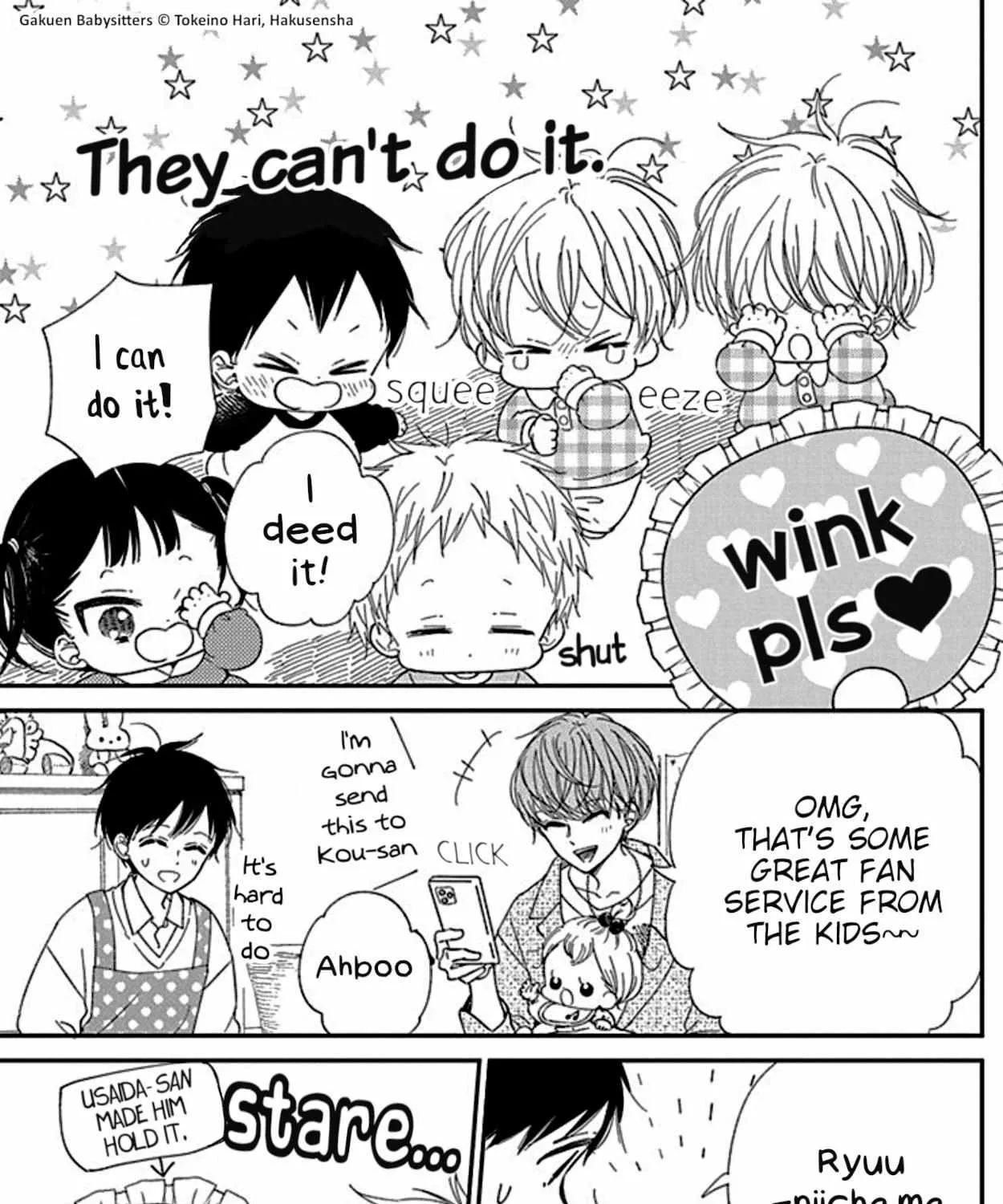 Gakuen Babysitters Chapter 118.5 page 14 - 