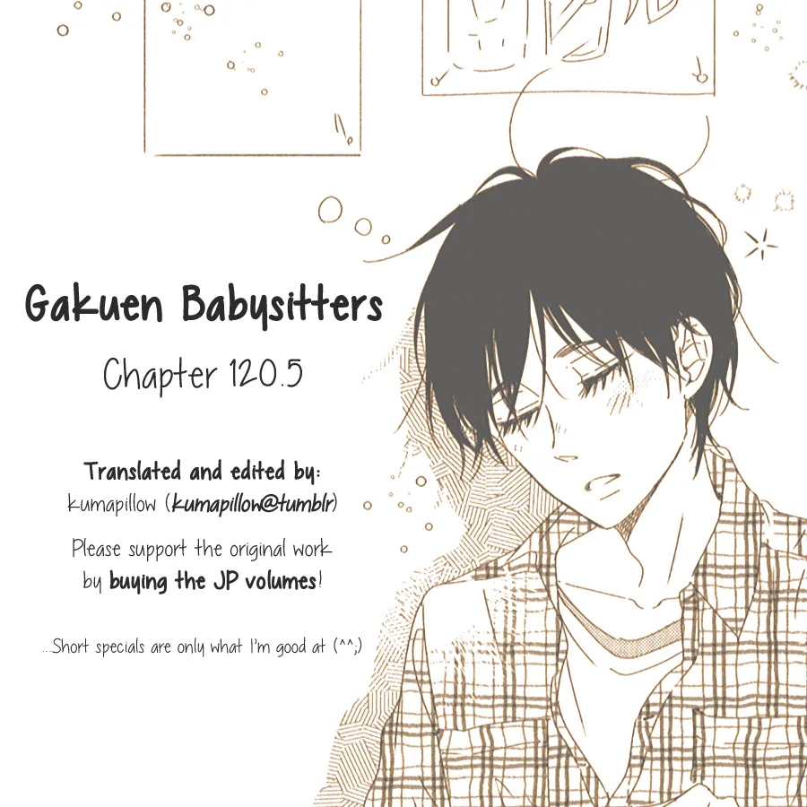Gakuen Babysitters Chapter 120.5 page 17 - 