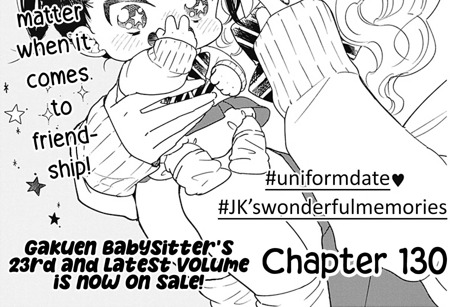 Gakuen Babysitters Chapter 130 page 3 - 