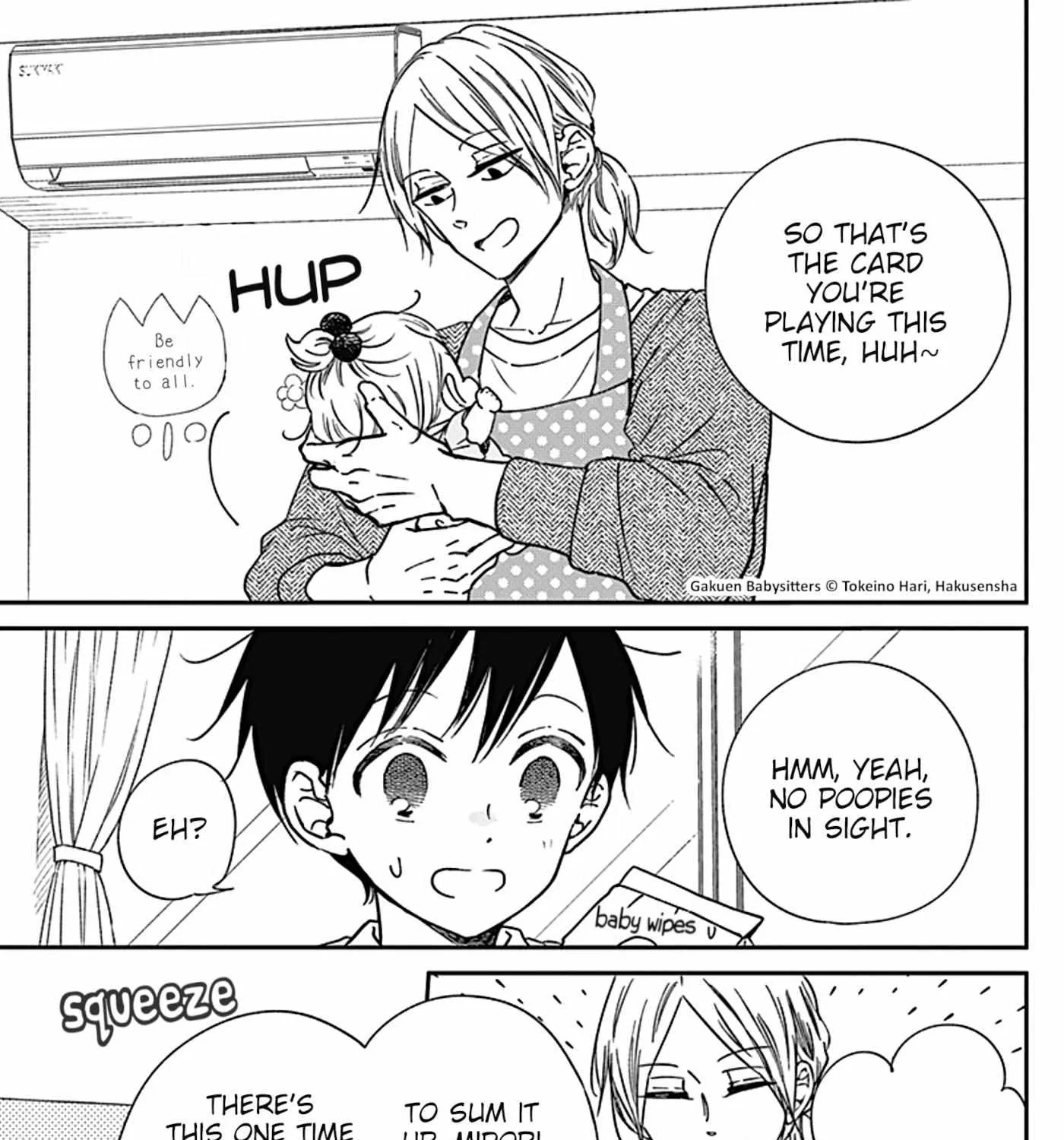 Gakuen Babysitters Chapter 134.5 page 14 - 