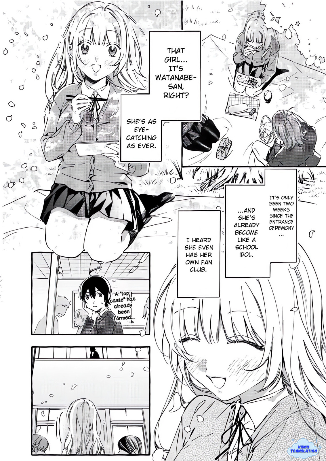 Gakuen no Madonna no Watanabe-san ga, Nazeka  Maishuu Yotei wo Kiitekuru @comic Chapter 1 page 6 - 