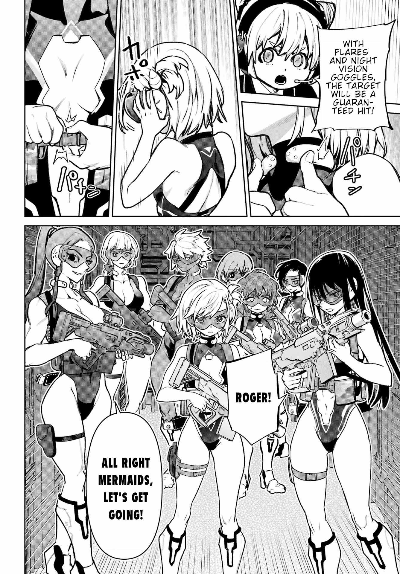 Gakuen Sensuikan-tai: Mermaid Girls Chapter 12 page 6 - 