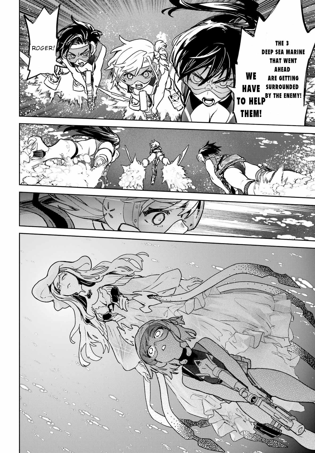 Gakuen Sensuikan-tai: Mermaid Girls Chapter 15 page 33 - 