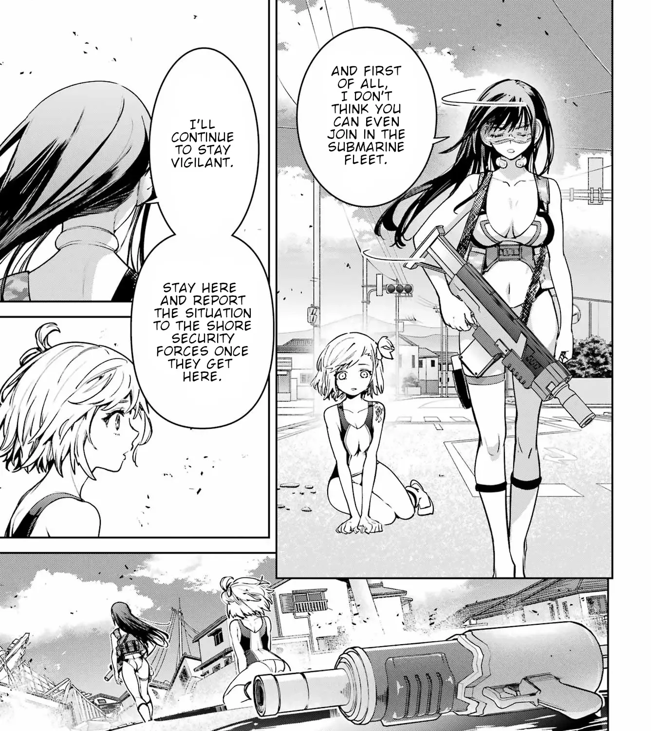 Gakuen Sensuikan-tai: Mermaid Girls Chapter 2 page 14 - 
