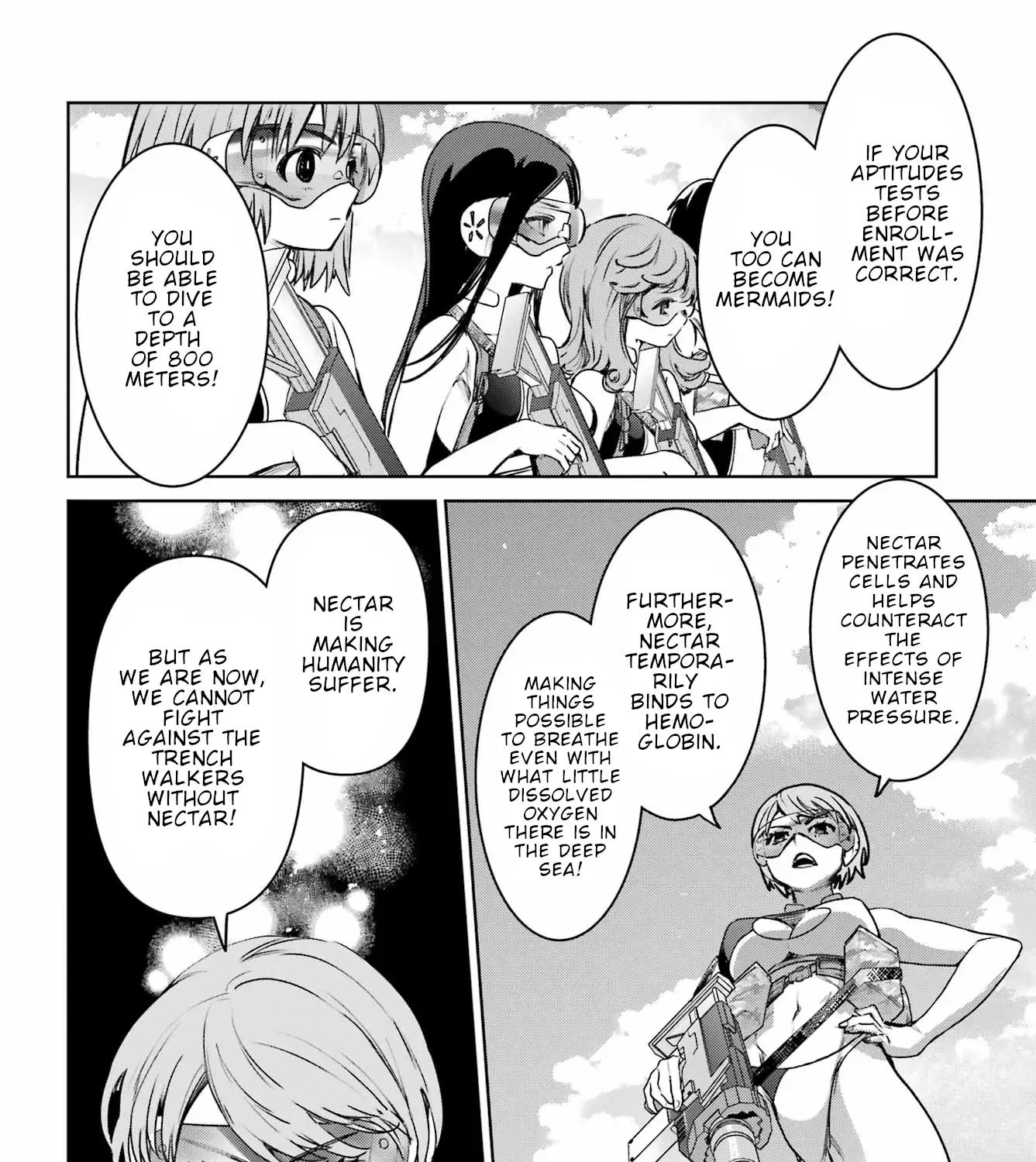 Gakuen Sensuikan-tai: Mermaid Girls Chapter 2 page 52 - 