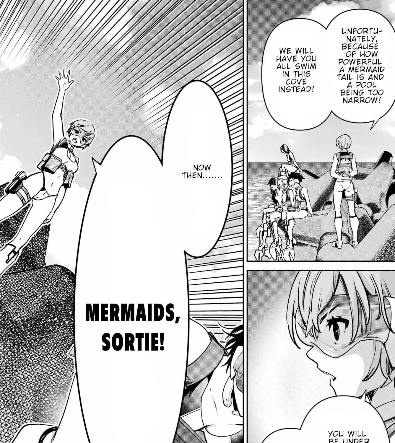 Gakuen Sensuikan-tai: Mermaid Girls Chapter 2 page 56 - 