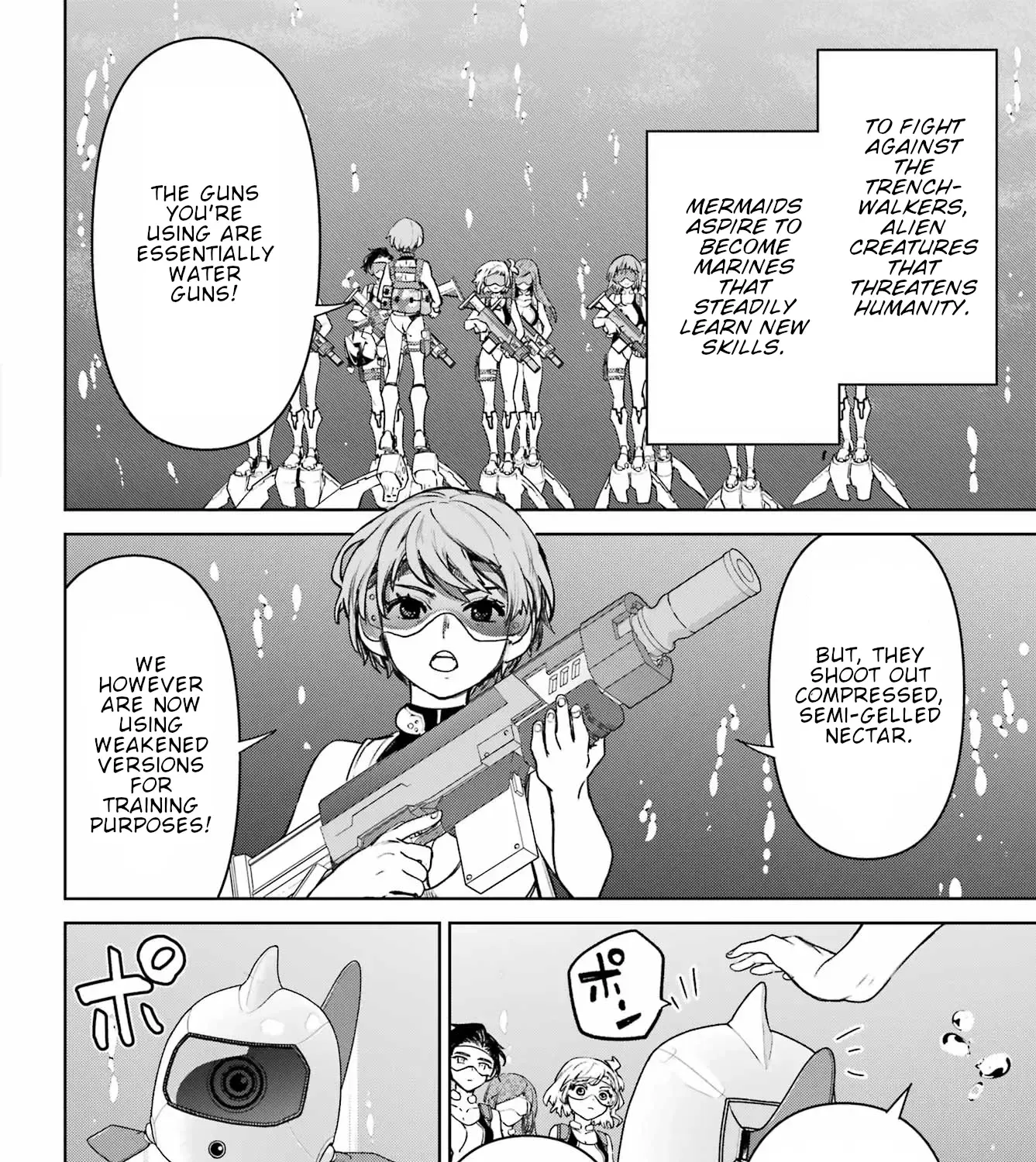 Gakuen Sensuikan-tai: Mermaid Girls Chapter 3 page 14 - 