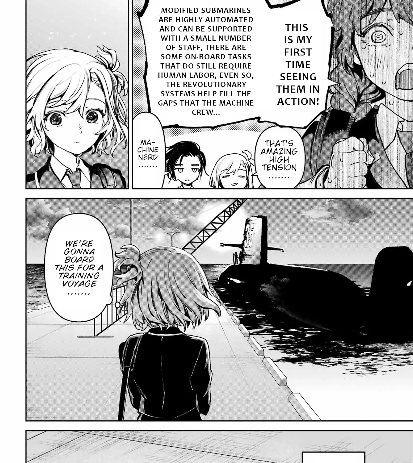Gakuen Sensuikan-tai: Mermaid Girls Chapter 3 page 50 - 