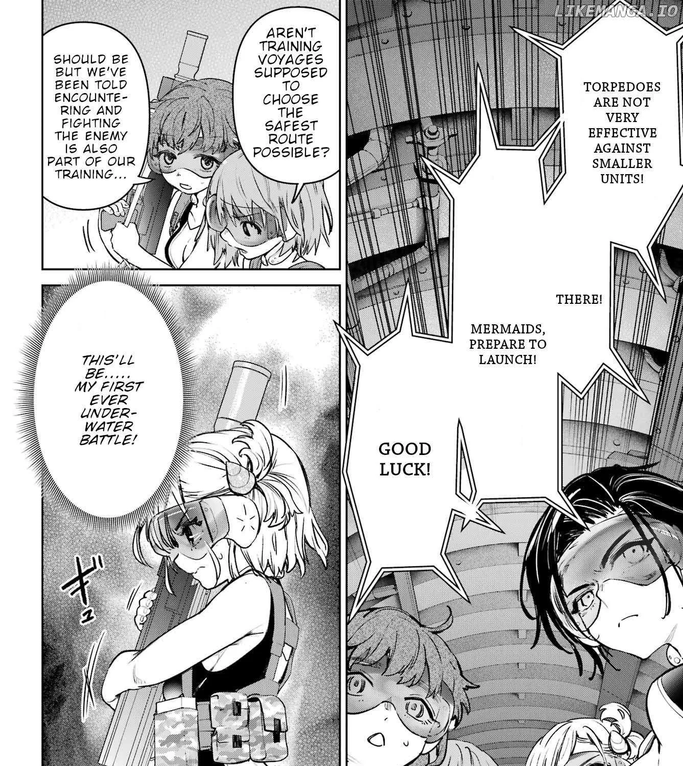 Gakuen Sensuikan-tai: Mermaid Girls Chapter 4 page 12 - 