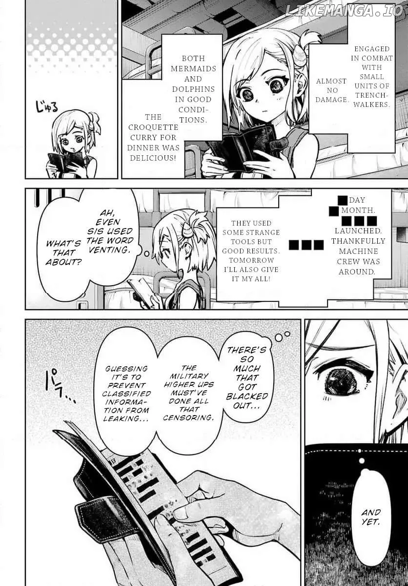 Gakuen Sensuikan-tai: Mermaid Girls Chapter 6 page 13 - 