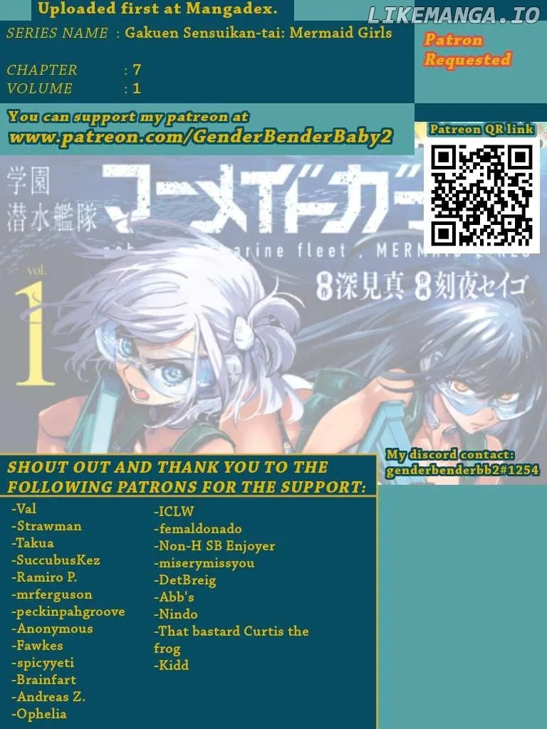 Gakuen Sensuikan-tai: Mermaid Girls Chapter 7 page 2 - 