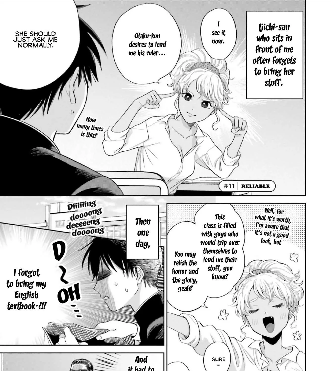 Gal Can’t Be Kind to Otaku!? Chapter 3 page 10 - 