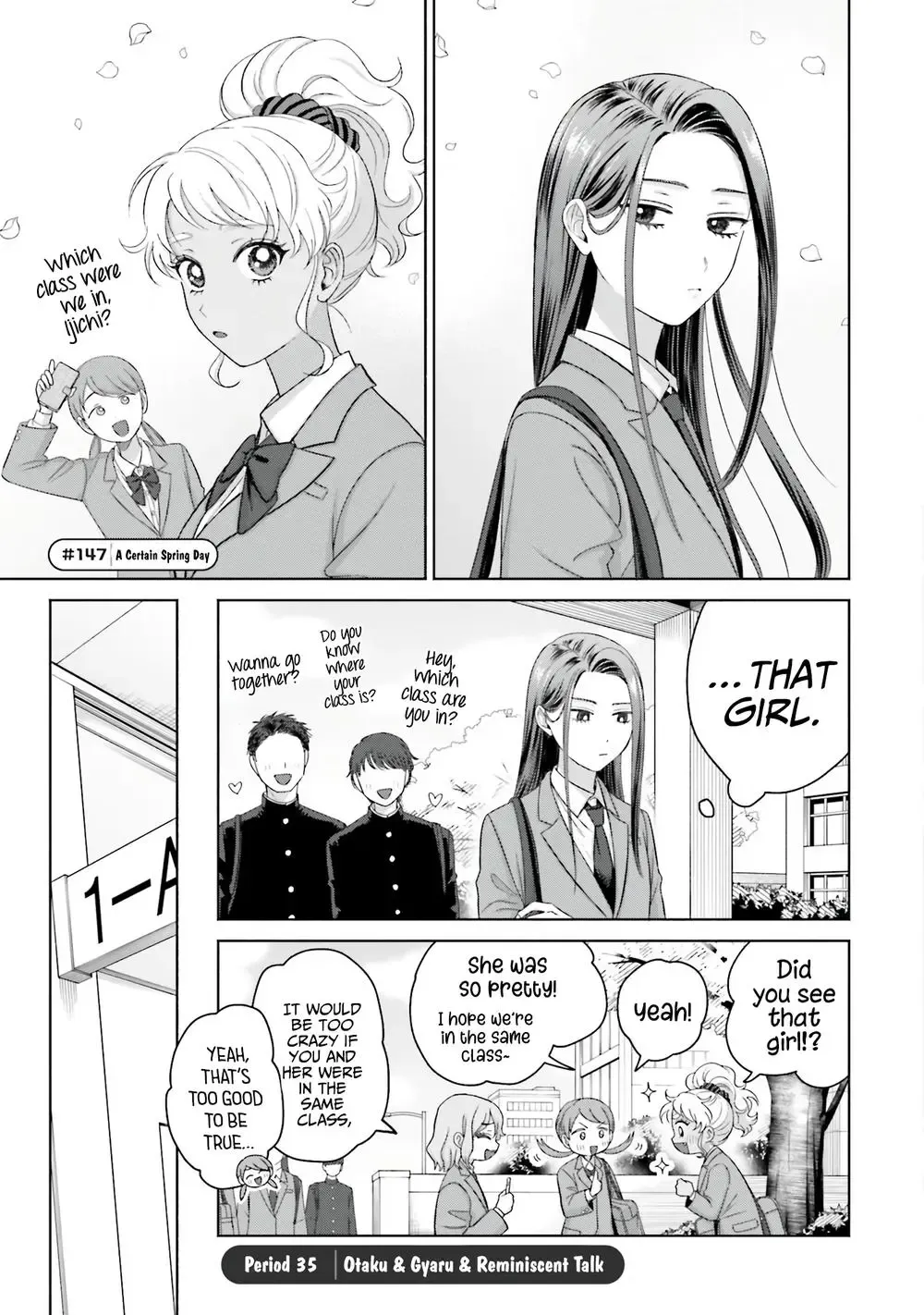 Gal Can’t Be Kind to Otaku!? Chapter 35 page 1 - 