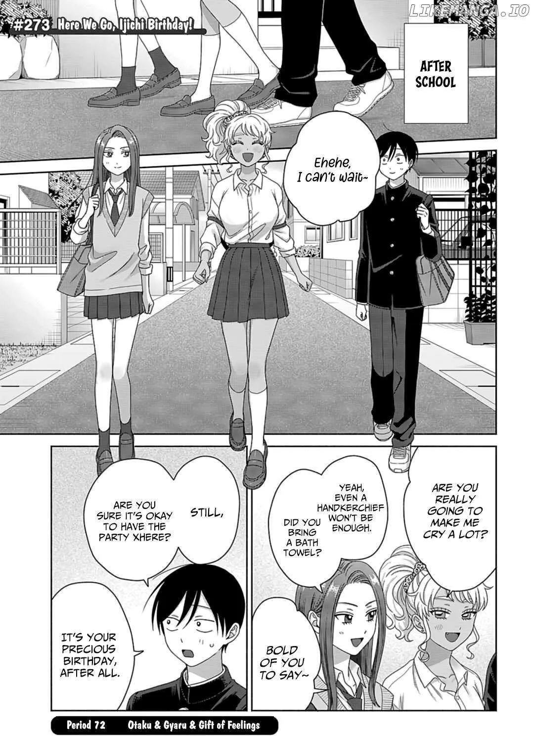 Gal Can’t Be Kind to Otaku!? Chapter 72 page 2 - 