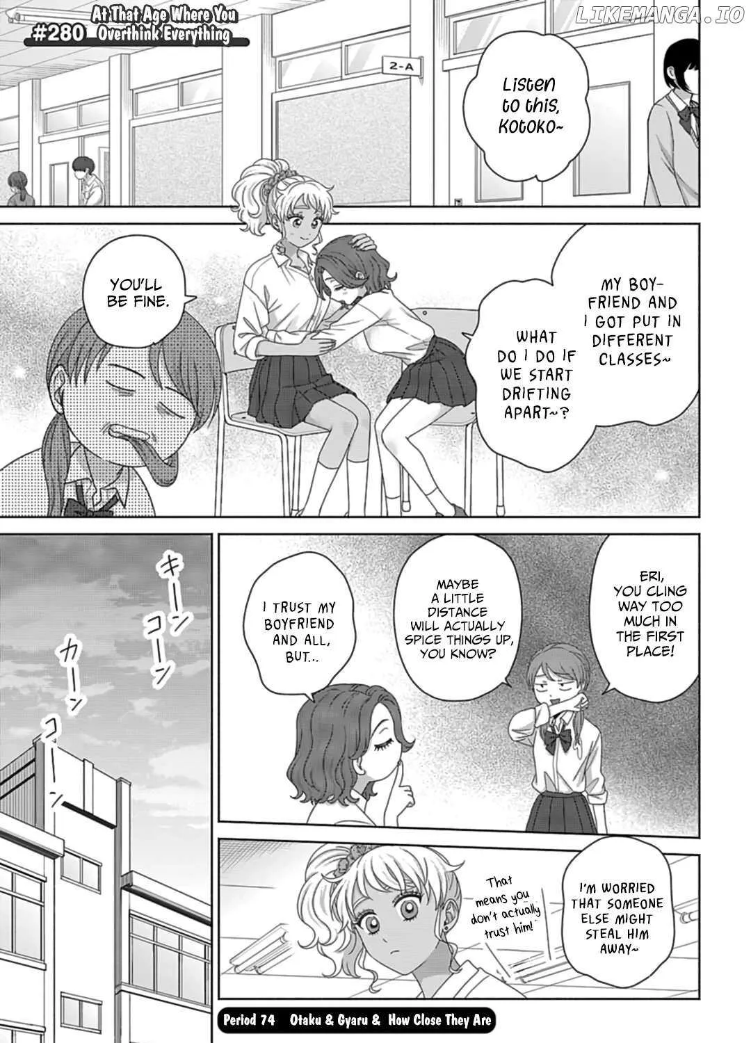 Gal Can’t Be Kind to Otaku!? Chapter 74 page 1 - 