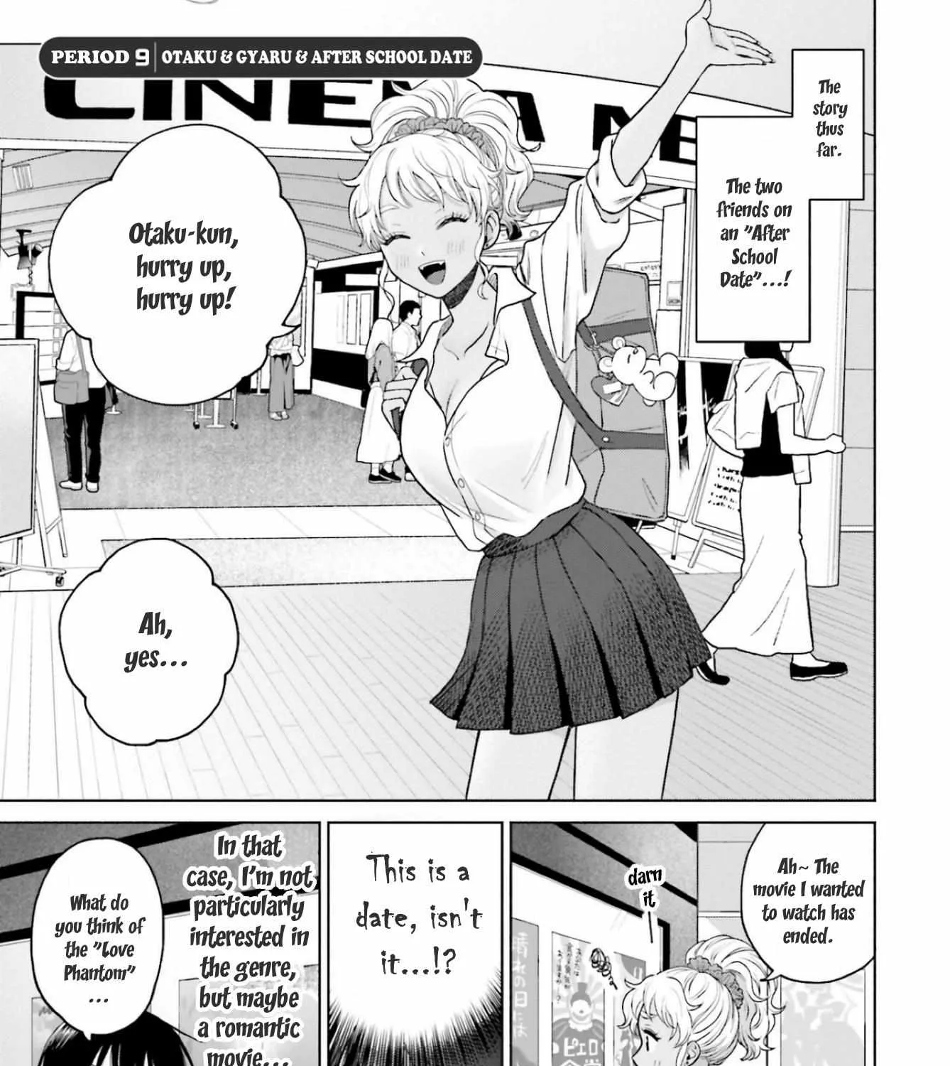 Gal Can’t Be Kind to Otaku!? Chapter 9.1 page 1 - 