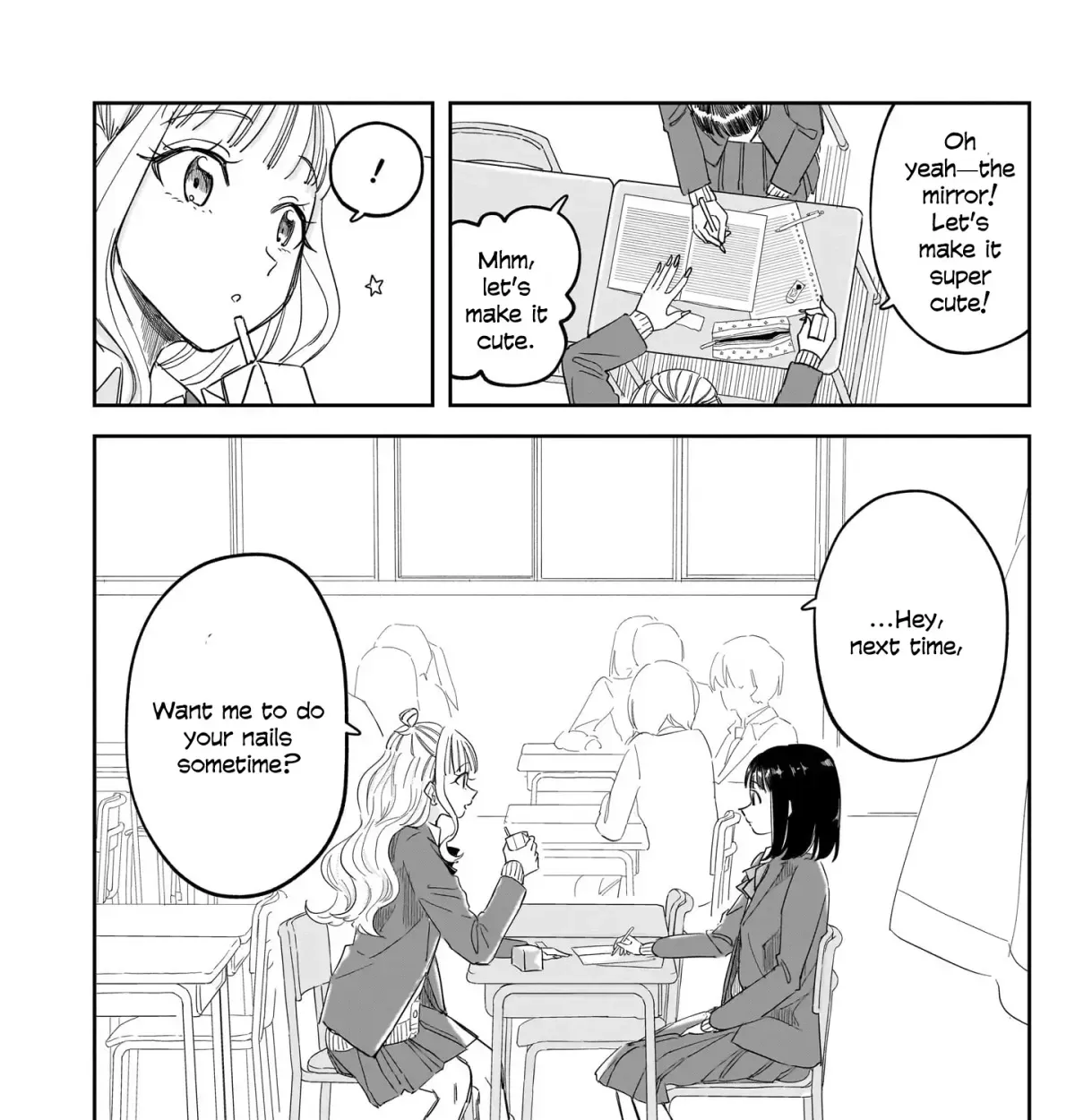 Gal & Jimiko Girls Love Anthology Chapter 1.1 page 9 - 