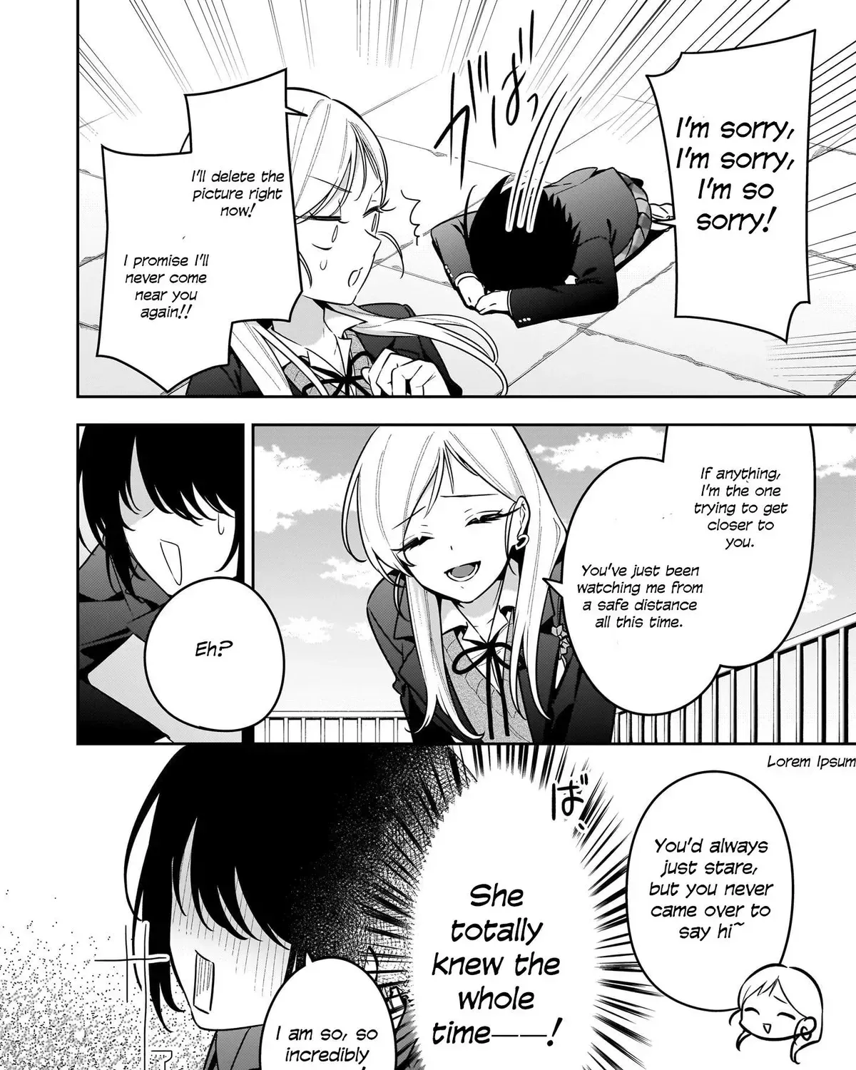 Gal & Jimiko Girls Love Anthology Chapter 1.4 page 12 - 