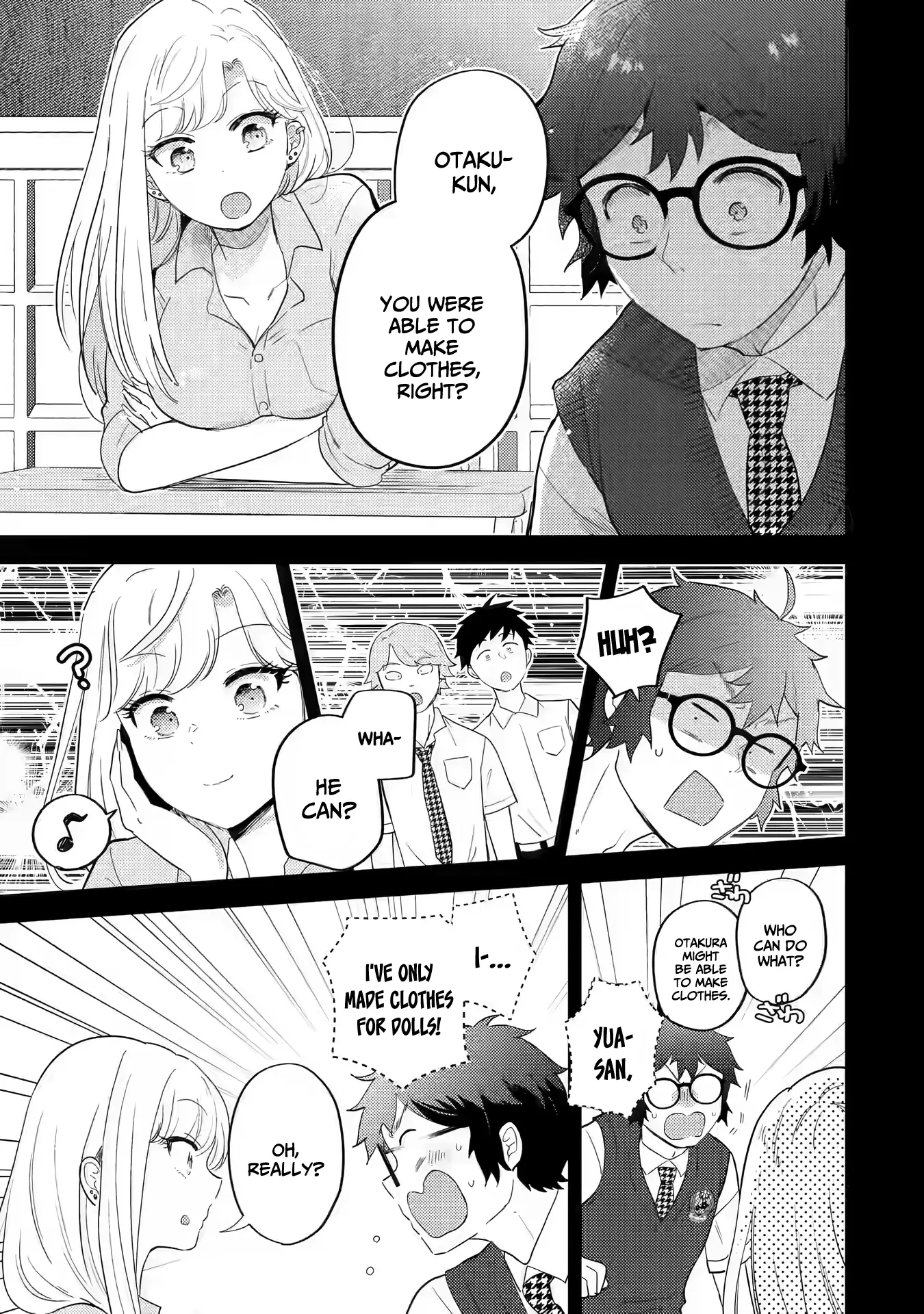 Gal ni Yasashii Otaku-kun Chapter 14 page 8 - 