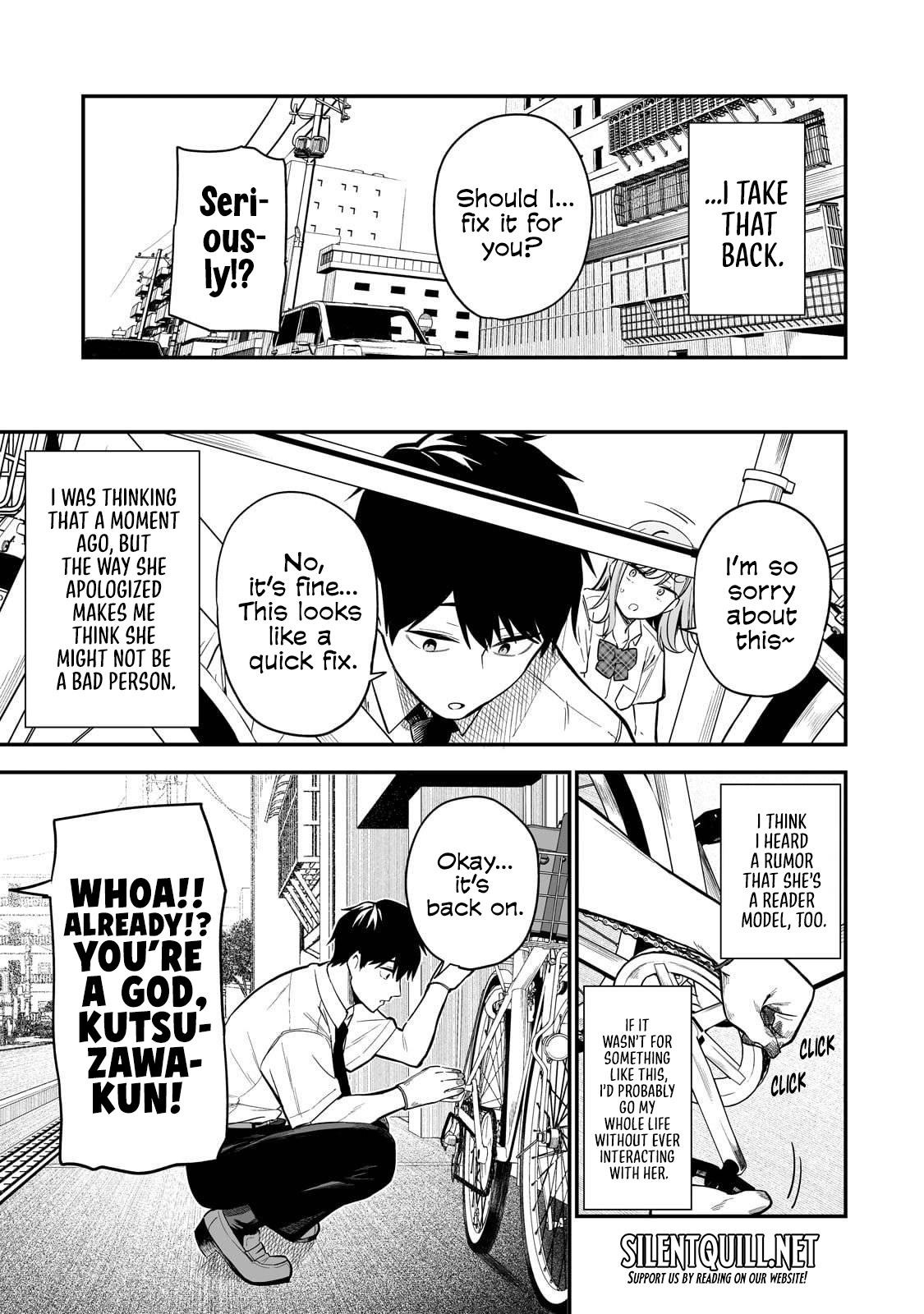 Gal no Jitensha wo Naoshitara Natsukareta Chapter 1 page 32 - 
