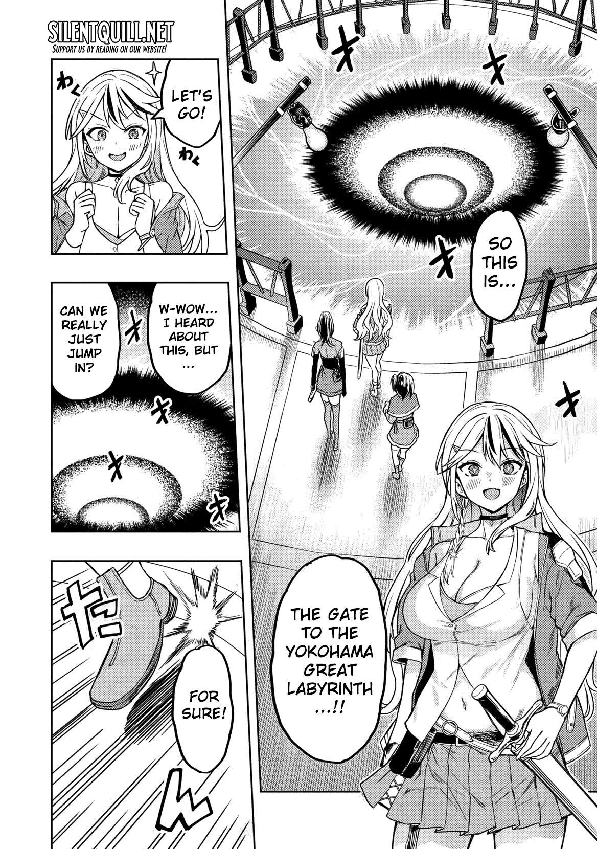 Gal to Dungeon to Shuukai Okure no Tansaku Eiyuutan ~Moto Legend Ima wa Wakeari tei Rank Tansakushana Ore ga, S-Kyuu Gal ni Natsukare Makutte Ikusei wo Makase Sareta~ Chapter 1 page 14 - 