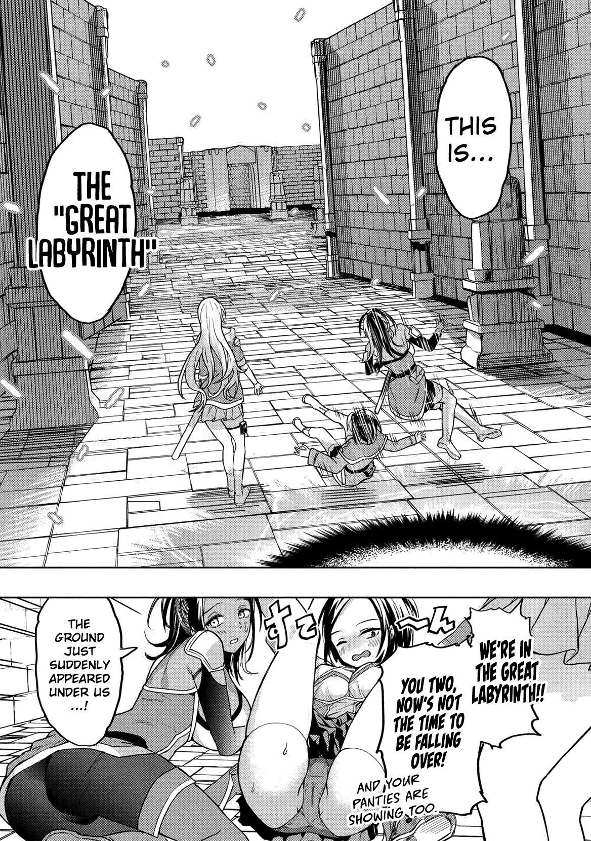 Gal to Dungeon to Shuukai Okure no Tansaku Eiyuutan ~Moto Legend Ima wa Wakeari tei Rank Tansakushana Ore ga, S-Kyuu Gal ni Natsukare Makutte Ikusei wo Makase Sareta~ Chapter 1 page 17 - 