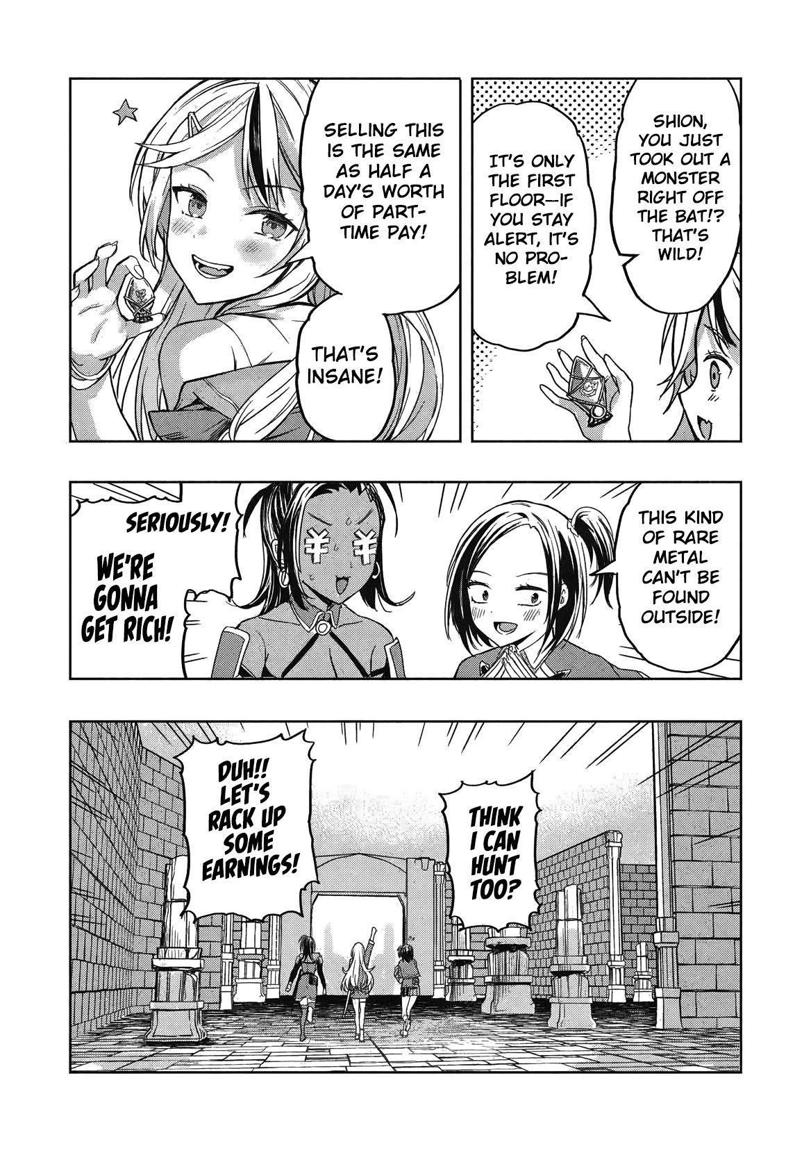 Gal to Dungeon to Shuukai Okure no Tansaku Eiyuutan ~Moto Legend Ima wa Wakeari tei Rank Tansakushana Ore ga, S-Kyuu Gal ni Natsukare Makutte Ikusei wo Makase Sareta~ Chapter 1 page 20 - 