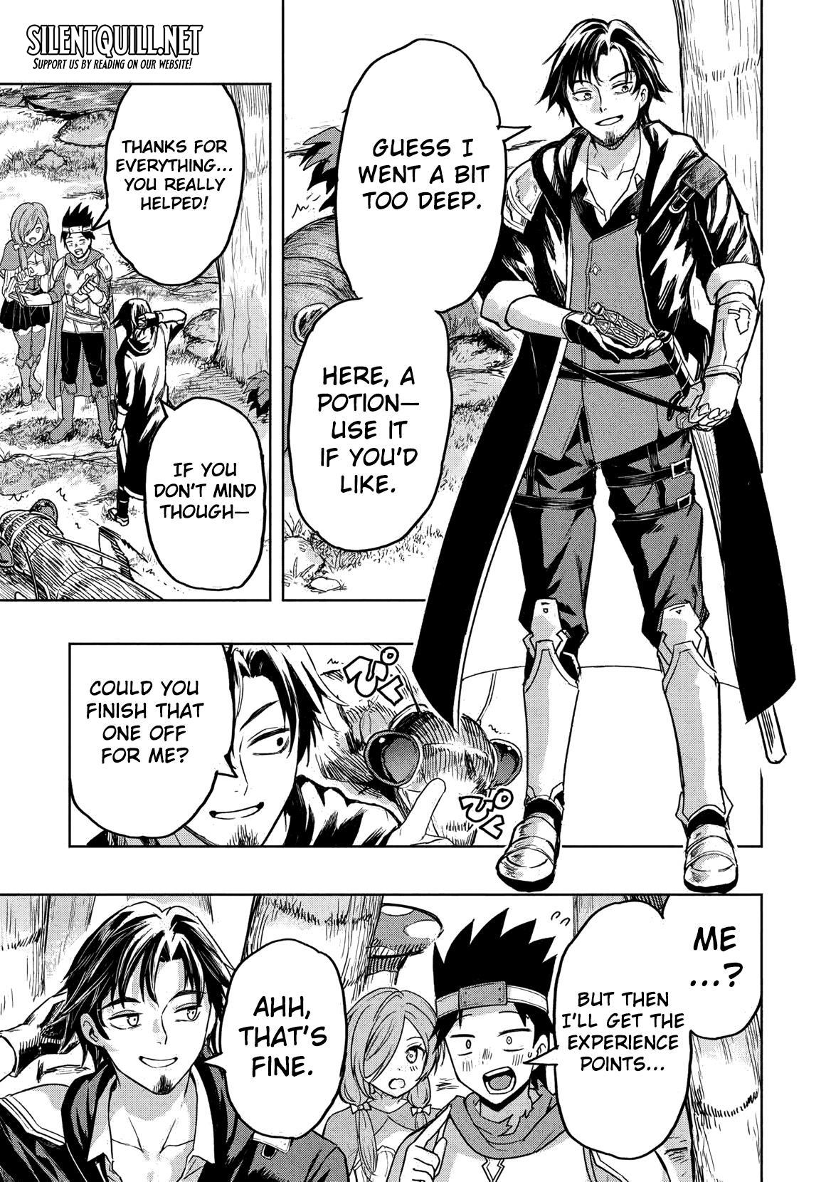 Gal to Dungeon to Shuukai Okure no Tansaku Eiyuutan ~Moto Legend Ima wa Wakeari tei Rank Tansakushana Ore ga, S-Kyuu Gal ni Natsukare Makutte Ikusei wo Makase Sareta~ Chapter 1 page 23 - 